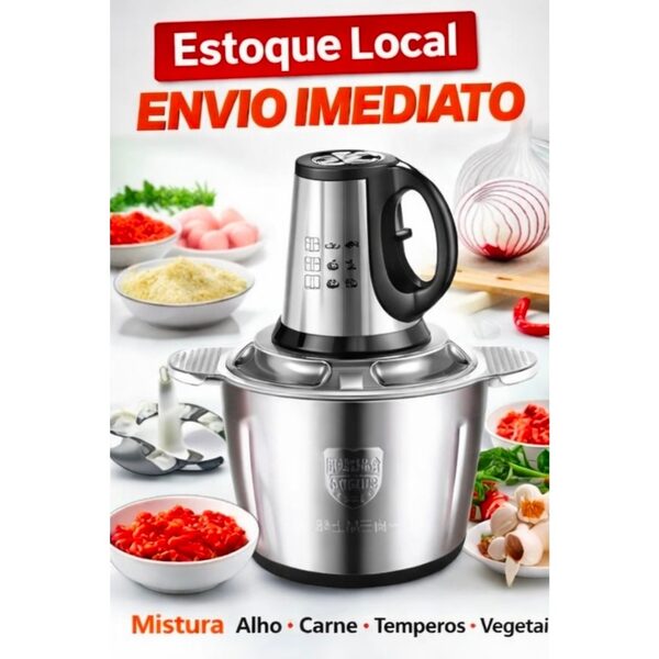 Processador elétrico de alimentos