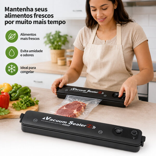 Seladora a vácuo automática
