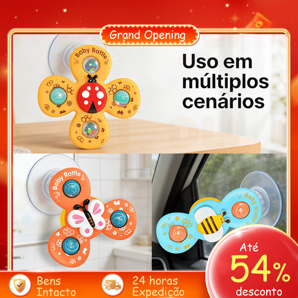 Spinner que gruda no vidro